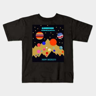 Albuquerque International Balloon Fest artwork A Kids T-Shirt